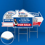 Directional Sign (Shaped)