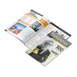 100lbs Paper Self Cover - 8.5" x 5.5" Booklet