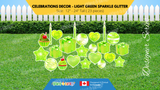Celebrations Decor - Sparkle Glitter - 12" - 24" Decors - (Total 23 pcs) - 12 Colour Combinations | Birthday Yard Sign (Y-0363)