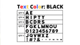 24" Tall Alphabet Kit (Regular Font) | Birthday Yard Sign - Rental Business Kit (Y-0019)