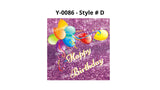 23.5" x 23.5" Happy Birthday Sign (Total 1pc) - 8 Design to Choose from  | Yard Sign Outdoor Lawn Decor | Happy Birthday Set