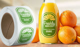 Poly (Rounded Rectangle / Oval) - Roll Labels