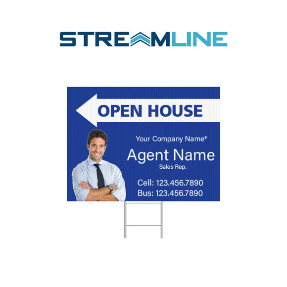 STREAMLINE Directional Sign (Regular) *ONLINE ORDERING ONLY*