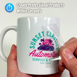 Custom DTF UV Sticker