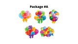 Balloon Signs Package – Balloons 18"-24" Tall (Total 5pcs or 10pcs) | Yard Sign Outdoor Lawn Decorations