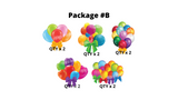 Balloon Signs Package – Balloons 18"-24" Tall (Total 5pcs or 10pcs) | Yard Sign Outdoor Lawn Decorations