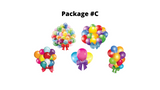Balloon Signs Package – Balloons 18"-24" Tall (Total 5pcs or 10pcs) | Yard Sign Outdoor Lawn Decorations