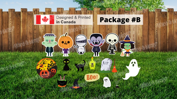 Halloween Signs Package – Characters 24