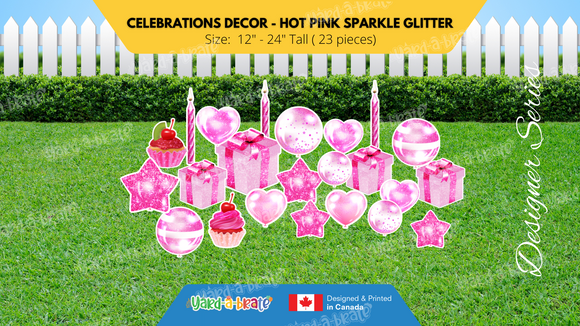 Celebrations Decor - Sparkle Glitter - 12