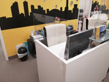 Cubicle Barrier (4.5mm Acrylic)