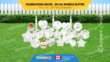 Celebrations Decor - Sparkle Glitter - 12" - 24" Decors - (Total 23 pcs) - 12 Colour Combinations | Birthday Yard Sign (Y-0363)