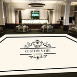 Custom Printed Dance Floor Wrap - White | Premium Vinyl with bubble-free technology | Sizes starting from 4ft x 4ft up to 20ft x 20ft