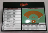 Baseball Line-Up Magnetic Board