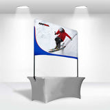 Table Top Clamp-On Banner Backwall