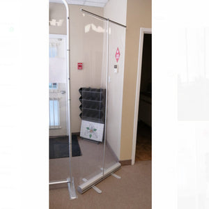 Retractable Clear Barrier