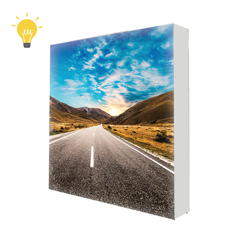 SEG Popup (Backlit) | Tension Fabric Silicone Edge Graphic