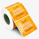 BOPP (Circle / Rounded Square) - Roll Labels