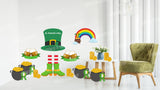 St Patrick's Day - 13pcs | Yard Sign Outdoor Lawn Decorations