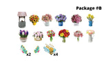 Summer Flowers Package - 9pcs or 19pcs | Yard Sign Outdoor Lawn Decorations