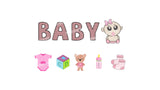 Baby Shower (Girl) - 10pcs | Yard Sign Outdoor Lawn Decorations