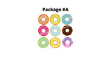 Donut Package - 16" Tall - 9pcs or 18pcs | Yard Sign Outdoor Lawn Decorations