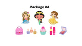 Party Girl Package - 24" Tall Characters - 8pcs or 17pcs | Yard Sign Outdoor Lawn Decorations