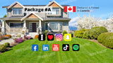 Social Media and Technology Yard Sign - 9pcs or 18pcs | Yard Sign Outdoor Lawn Decorations