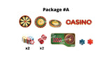 CASINO Theme Set (Total 11, 15 or 26 pcs) | Birthday Yard Sign (Y-0273)