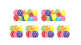 23"/47" Wide x 23" Polka Dot Balloon Decoration Set (Total 6 pcs) | Yard Sign Outdoor Lawn Decorations | Yardabrate Designer Series