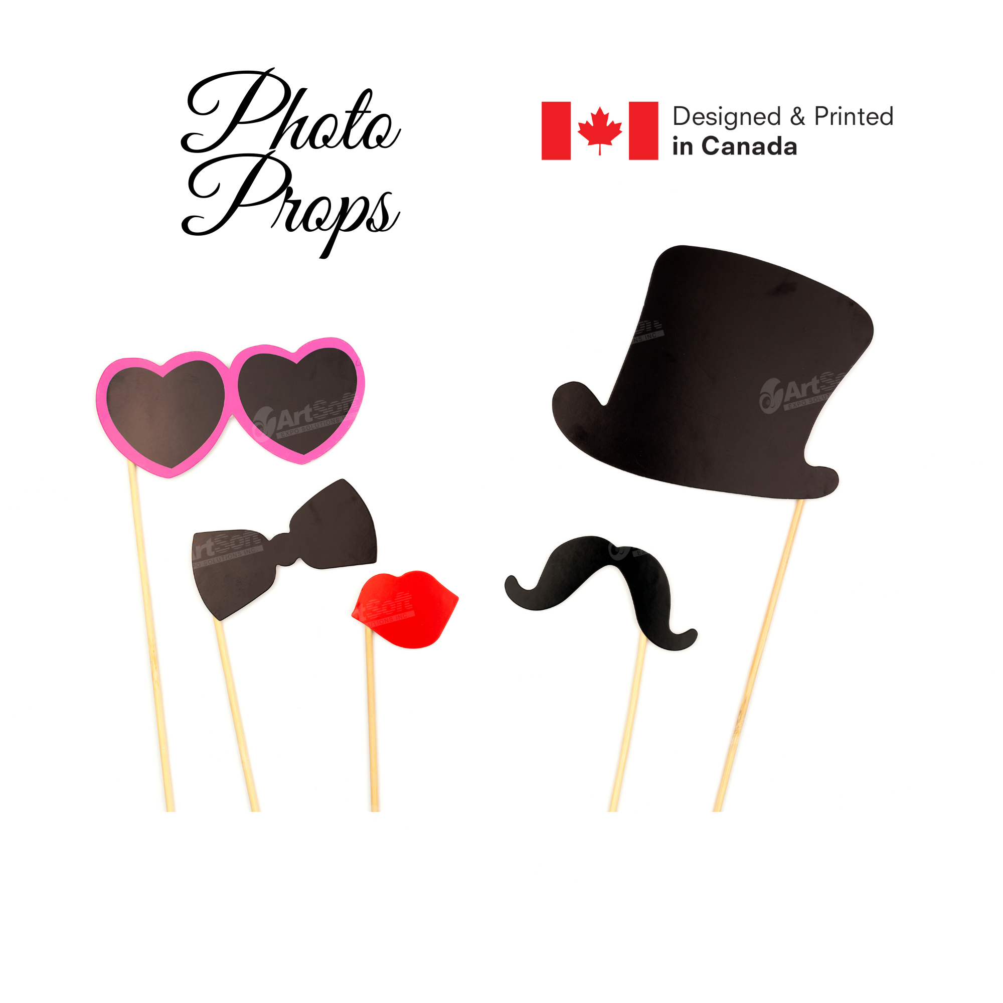 Large Custom Photo Props Cutout Signs for Photo Booth props , Party Pr ...
